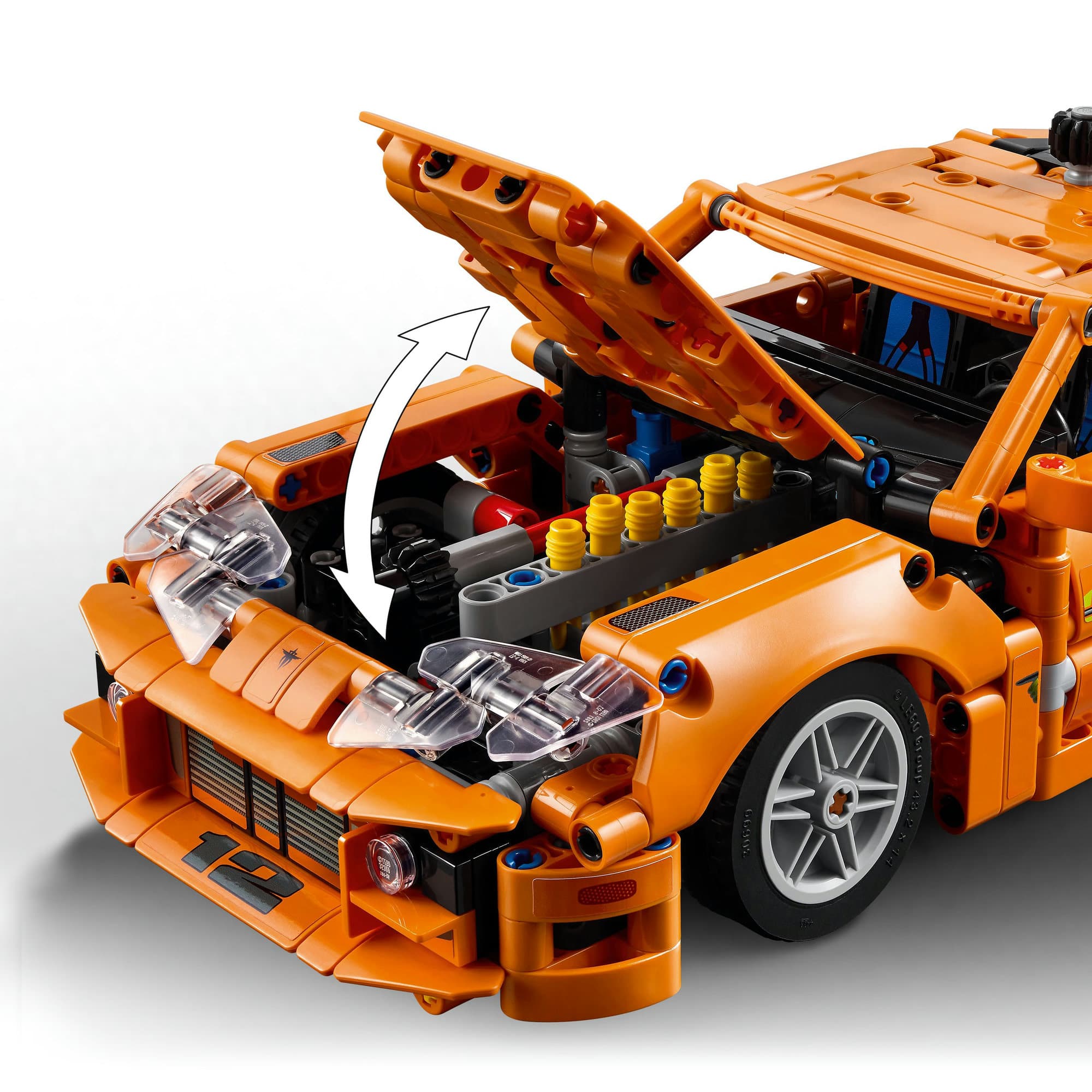 LEGO® Technic™ Fast and Furious Toyota Supra MK4 Toy Car Model Kit 42204